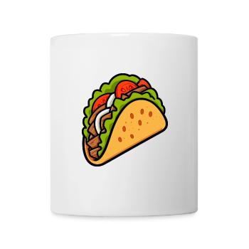Döner Kebab Dürüm Yufka Sandwich Cuisine de rue allemande - Mug blanc - blanc - Devant