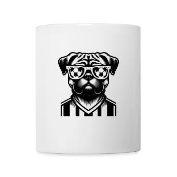 Carlin Chien Joueur De Football Champion De Balle Fan - Mug blanc - blanc - Devant