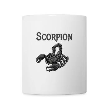 Scorpion signe du zodiaque. - Mug blanc - blanc - Devant
