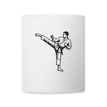 Kampfsport - Tasse - Weiß - Vorne