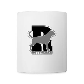ROTTWEILER Hunde Hund Wilsigns - Tasse - Weiß - Vorne