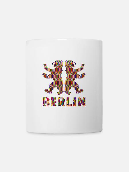 Berlin Pixel Pride - Tasse - Weiß