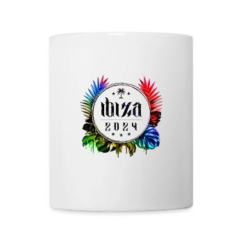 Ibiza 2024 Bunt - Tasse - Weiß - Vorne