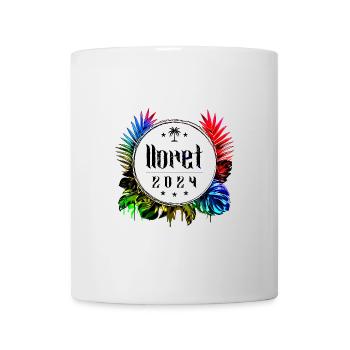 Lloret De Mar 2024 Bunt - Tasse - Weiß - Vorne