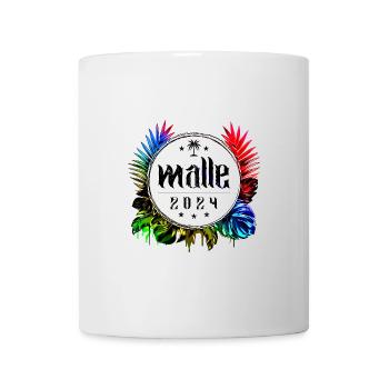 Malle 2024 Coloré - Mug blanc - blanc - Devant