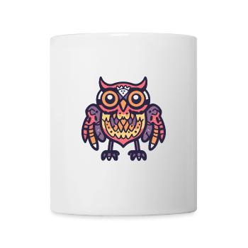 Owl Halloween Comic Zombie - Mug - white - Front