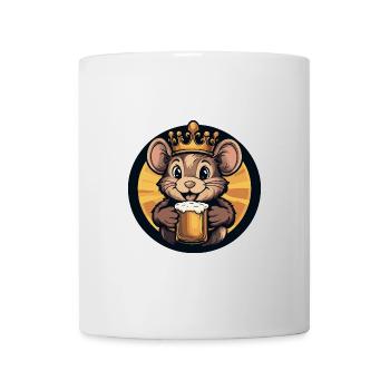 Mouse Beer Comic - Mug - white - Front