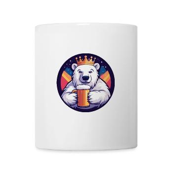 Bande dessinée sur la bière Polar Bear - Mug blanc - blanc - Devant