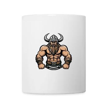 Viking Muscles Musculation - Mug blanc - blanc - Devant