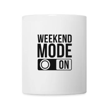 Weekend Mode On - Tasse - Weiß - Vorne