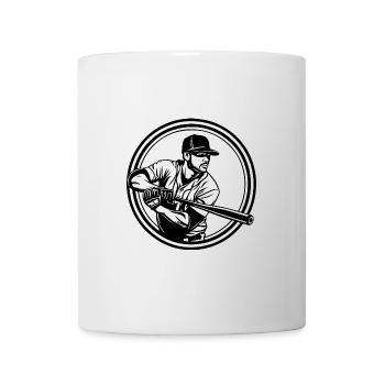 Baseball Silhouette - Mug - white - Front