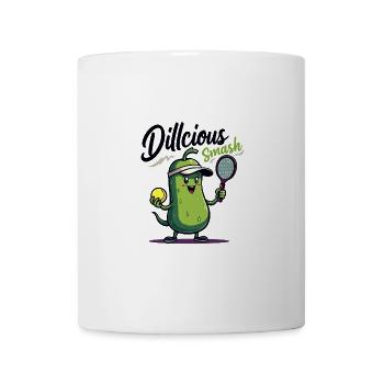 Dillcious Smash Pickle Tennis Fun - Mug - white - Front
