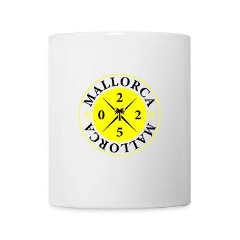 Mallorca 2025 Urlaub - Tasse - Weiß - Vorne