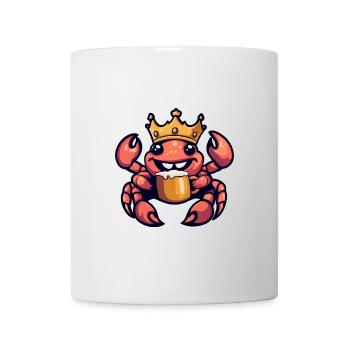 Crab Crab Beer Funny - Mug - white - Front