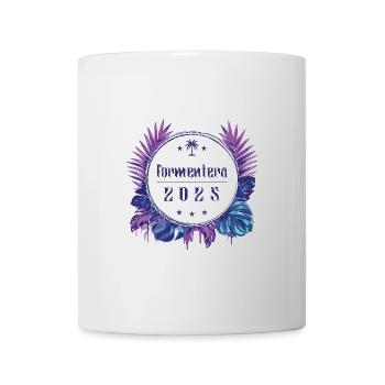 Formentera 2025 - Tasse - Weiß - Vorne
