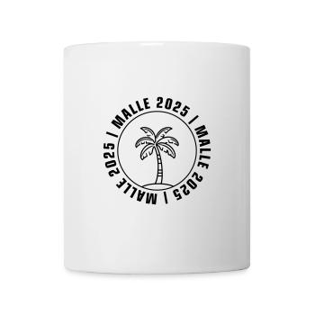 Malle 2025 Palme - Tasse - Weiß - Vorne