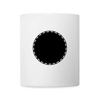 Circle Symbol Placeholder Blank - Mug - white - Front