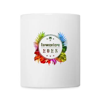 Formentera 2025 Multicoloured - Mug - white - Front
