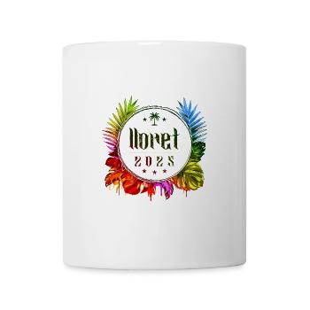Lloret De Mar 2025 Bunt - Tasse - Weiß - Vorne