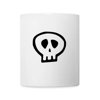 Skull1 (4020V) - Tasse - Weiß - Vorne