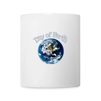 Tag der Erden Jour de la Terre - Mug blanc - blanc - Devant