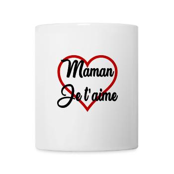 MAMA. MUTTERTAG. SCHÖNEN MUTTERTAG - Tasse - Weiß - Vorne