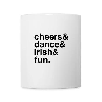 St. Patrick's Day Irish Dance Celebration - Mug - white - Front