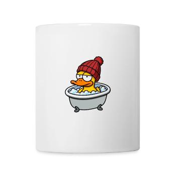 DUCK Bath Duck Bath Duck Baignoire Bonnet - Mug blanc - blanc - Devant