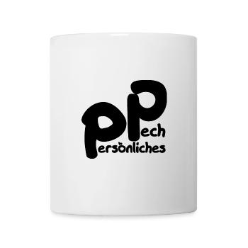 persönliches pech schwarz - Tasse - Weiß - Vorne
