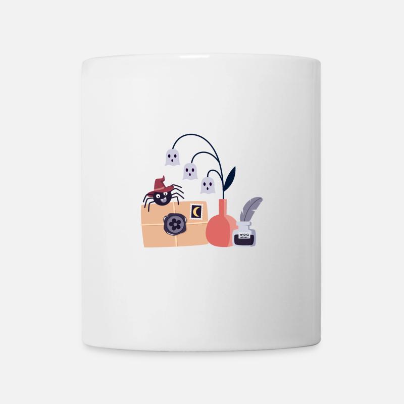 Nature morte Halloween - Mug blanc - blanc