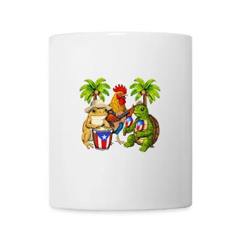 Puerto Rico Fiesta - Tasse - Weiß - Vorne