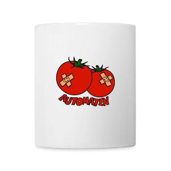 Automaten - Tasse - Weiß - Vorne
