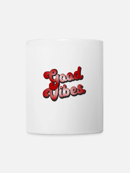 Good Vibes Optik Style - Tasse - Weiß