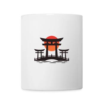 japanese Gate - Tasse - Weiß - Vorne