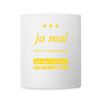 Fachkraft für Lagerlogistik - Tasse - Weiß - Vorne