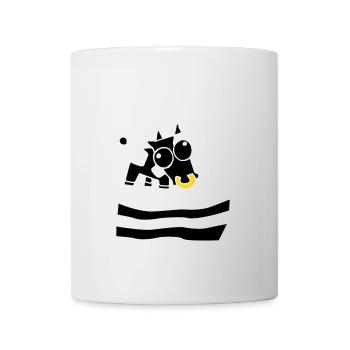 Breizh Bretagne - Mug blanc - blanc - Devant
