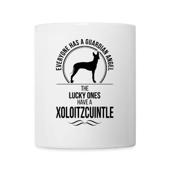 XOLOITZCUINTLE Guardian Angel Spruch Wilsigns - Tasse - Weiß - Vorne