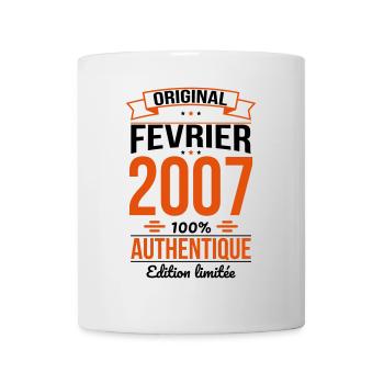 18th Birthday - Original - February 2007 - Mug - white - Front