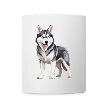 Cute Husky - Mug - white - Front