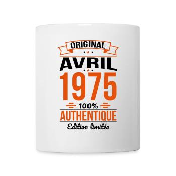 50th Anniversary - Original - April 1975 - Mug - white - Front