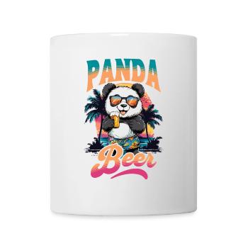 Panda Beer Beer Bear Alcohol Party Summer Funny - Mug - white - Front