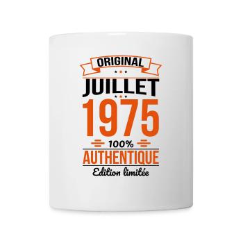 50. Jahrestag - Original - Juli 1975 - Tasse - Weiß - Vorne