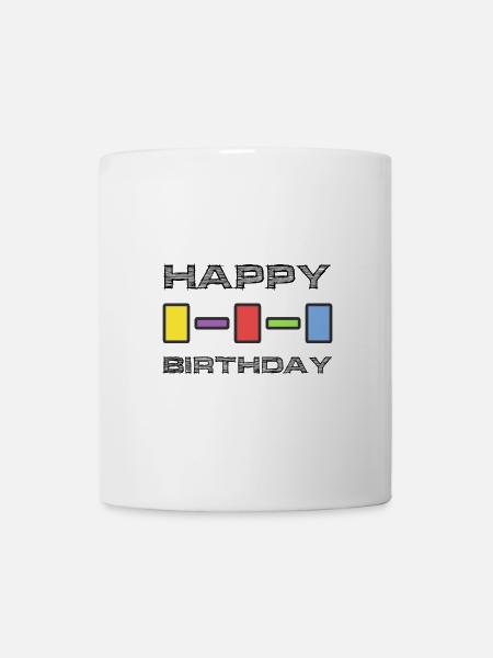 ALLES GUTE ZUM GEBURTSTAG. ALLES GUTE ZUM GEBURTSTAG. JAHRESTAG. - Tasse - Weiß