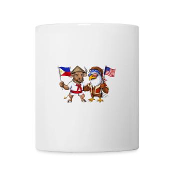 Philippinisch-amerikanisches Erbe - Tasse - Weiß - Vorne