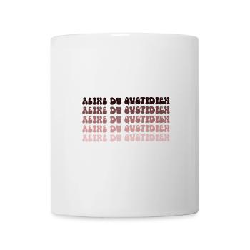 Reine du quotidien - Mug blanc - blanc - Devant