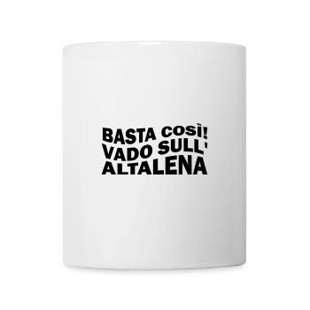 Basta così! Vado sull'altalena. - Tasse - Weiß - Vorne