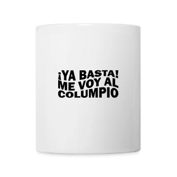 ¡Ya basta! Me voy al columpio. - Tasse - Weiß - Vorne