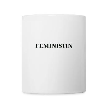 Feministin Geschenkidee feministisch Feminismus - Tasse - Weiß - Vorne