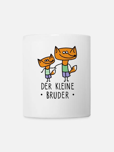 Der kleine Bruder - Tasse - Weiß