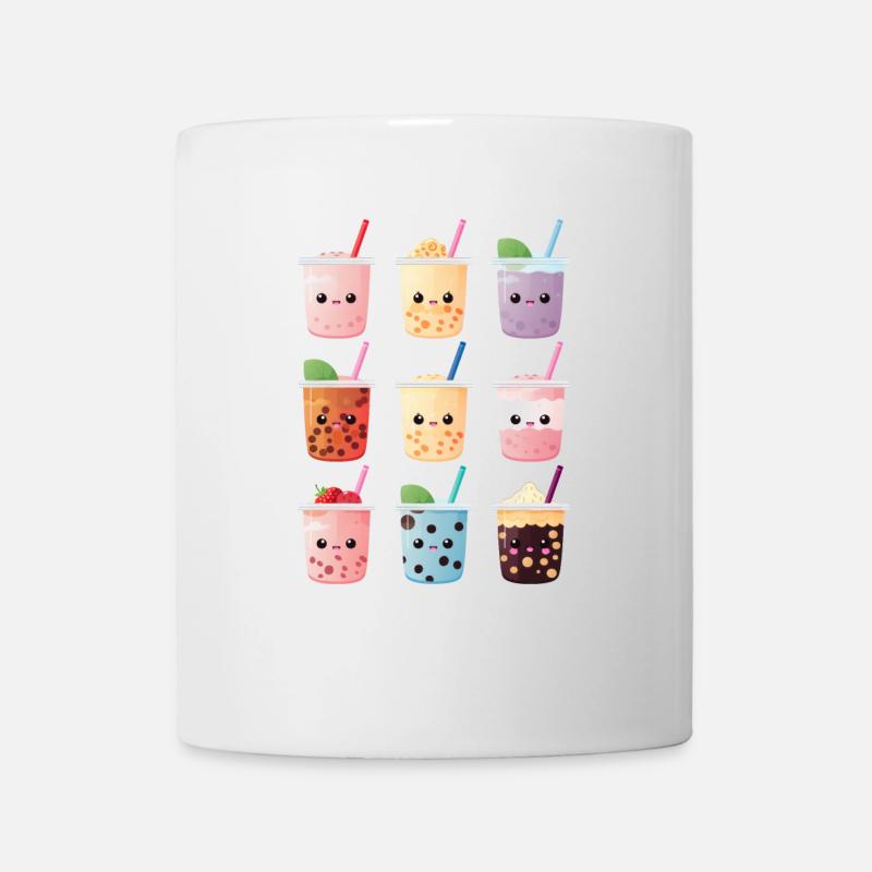 Kawaii Bubble Tea Boba Tea - Tasse - Weiß